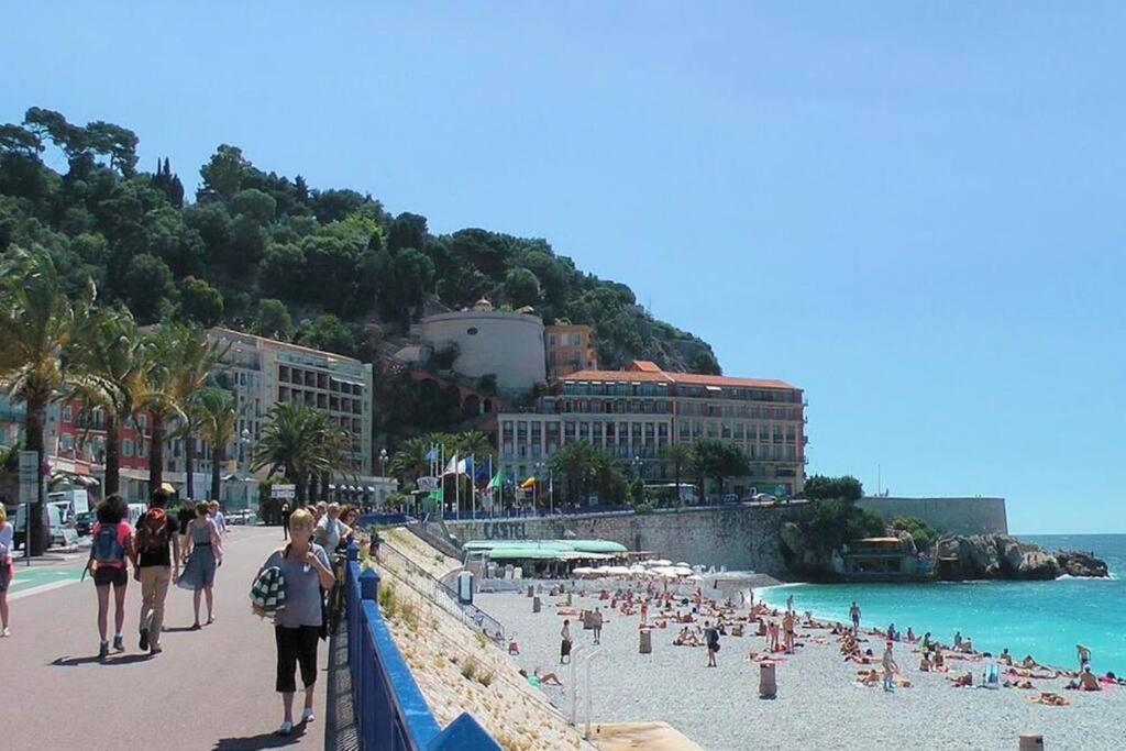 Studio A Louer Au Coeur Du Carre Dor A Nice, Rue Dalpozzo A 150 Metres Des Plages מראה חיצוני תמונה