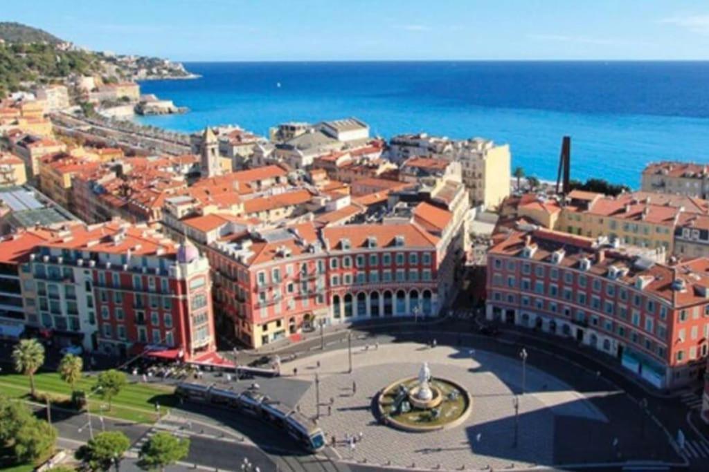 Studio A Louer Au Coeur Du Carre Dor A Nice, Rue Dalpozzo A 150 Metres Des Plages מראה חיצוני תמונה
