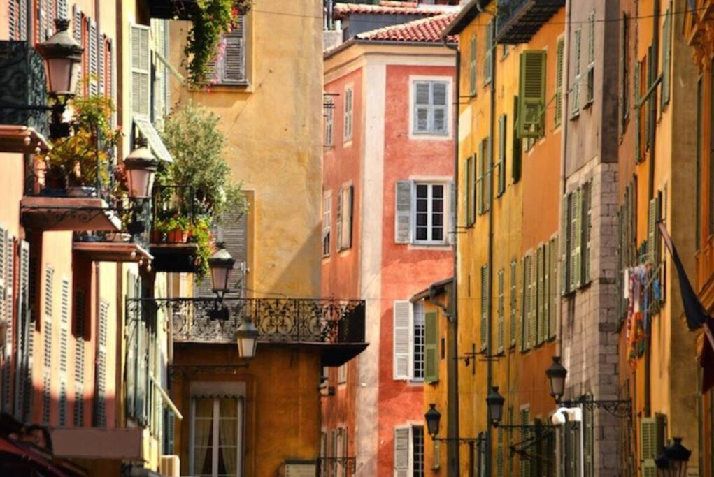 Studio A Louer Au Coeur Du Carre Dor A Nice, Rue Dalpozzo A 150 Metres Des Plages מראה חיצוני תמונה