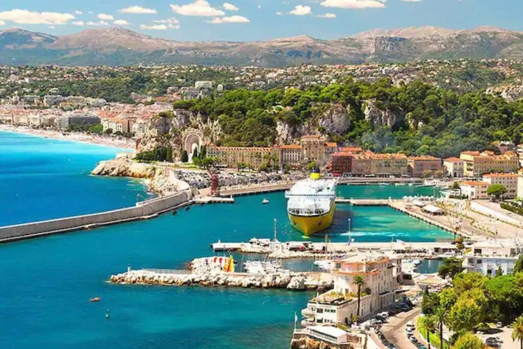 Studio A Louer Au Coeur Du Carre Dor A Nice, Rue Dalpozzo A 150 Metres Des Plages מראה חיצוני תמונה